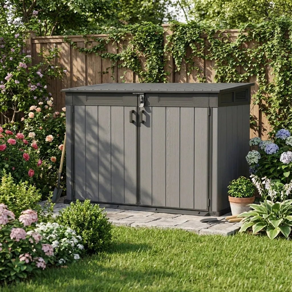 Keter 4×2 Cortina Alto Heavy Duty Vertical Shed Dark Grey - image 3