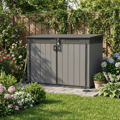 Keter 4×2 Cortina Alto Heavy Duty Vertical Shed Dark Grey - image 3