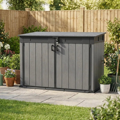 Keter 4×2 Cortina Alto Heavy Duty Vertical Shed Dark Grey - image 6