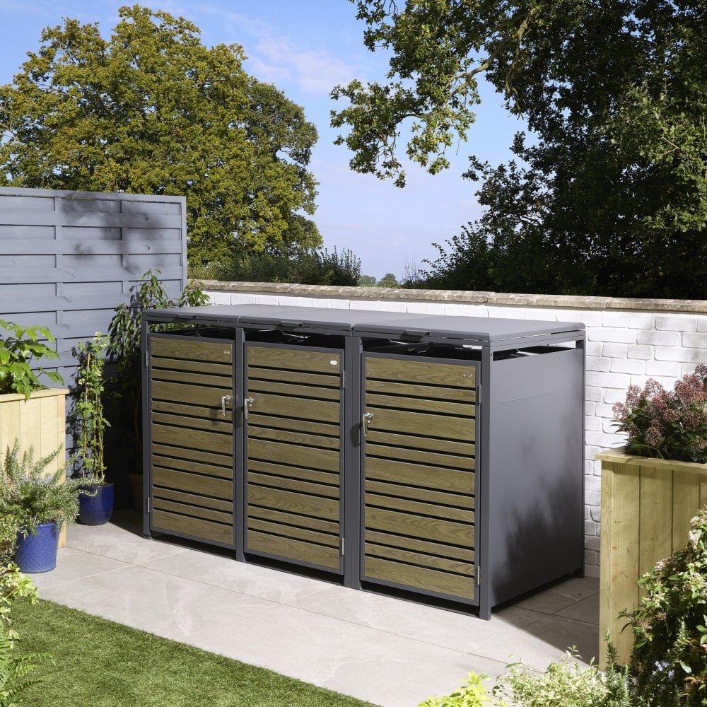 Chelsea Triple Bin Store – Oak - image 2
