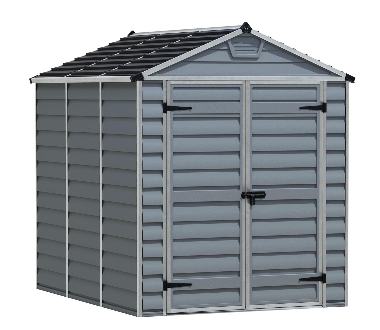 Palram Canopia 6 x 8 ft Skylight Anthracite Polycarbonate Shed - image 3