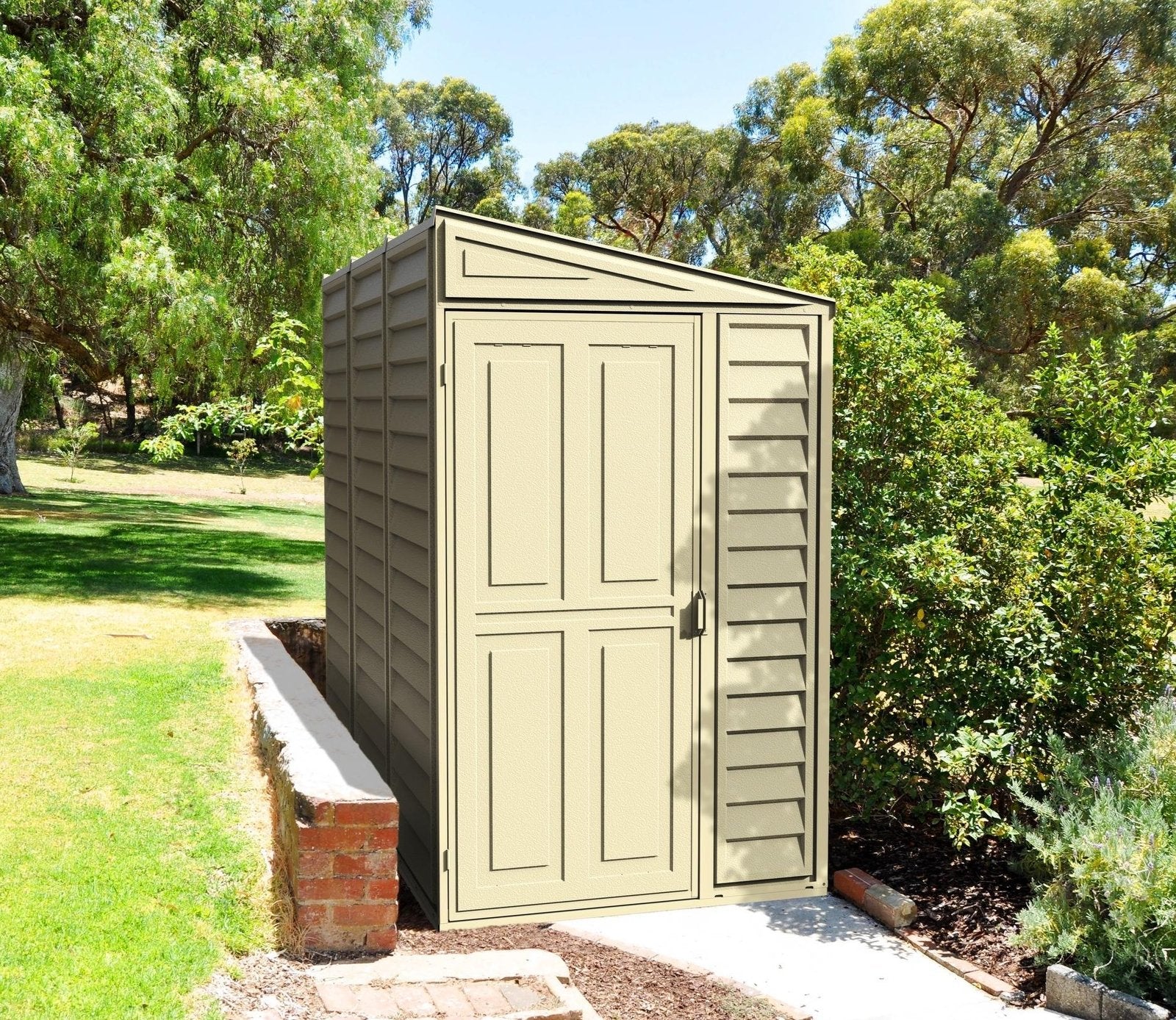 Duramax 4 x 8 ft Lean To Sidemate Plastic Shed - image 3