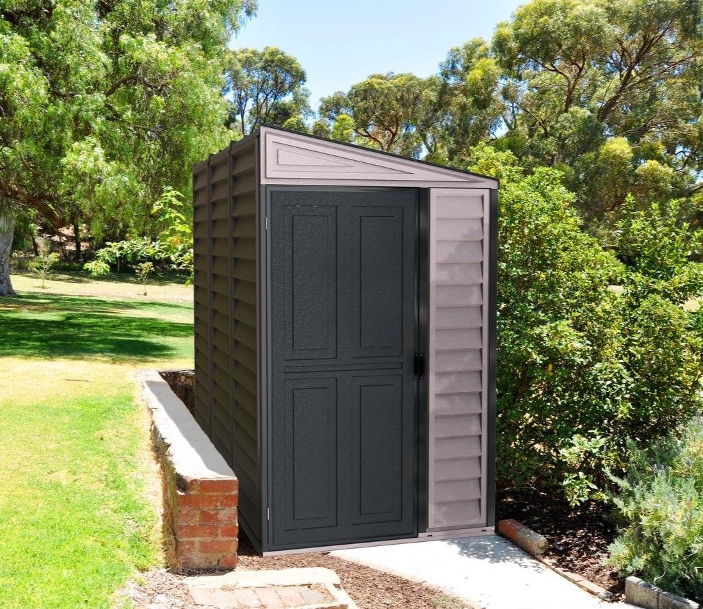 Duramax 4 x 8 ft Lean To Sidemate Plus Plastic Shed - image 3