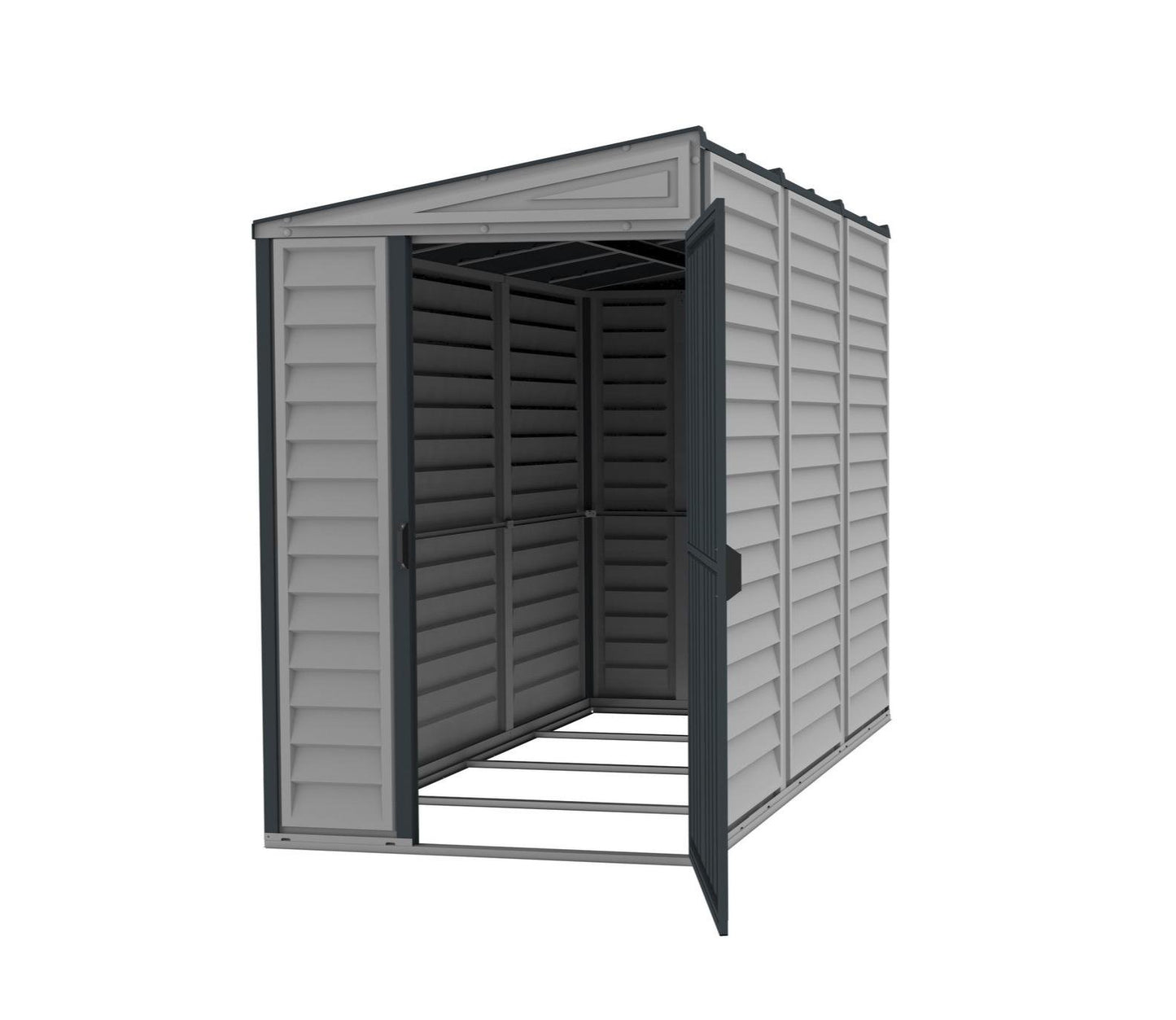 Duramax 4 x 8 ft Lean To Sidemate Plus Plastic Shed - image 7