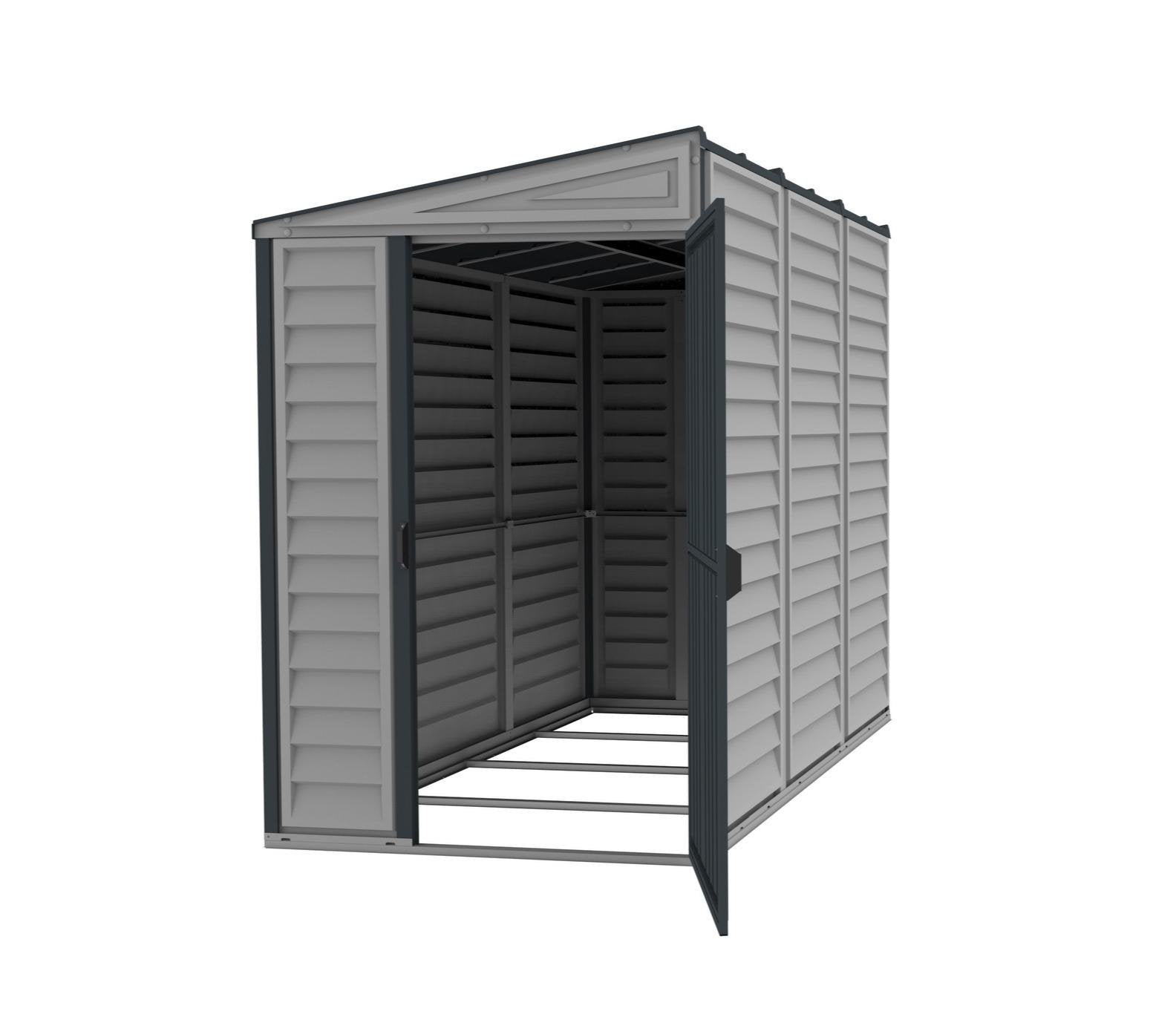 Duramax 4 x 8 ft Lean To Sidemate Plus Plastic Shed - image 7