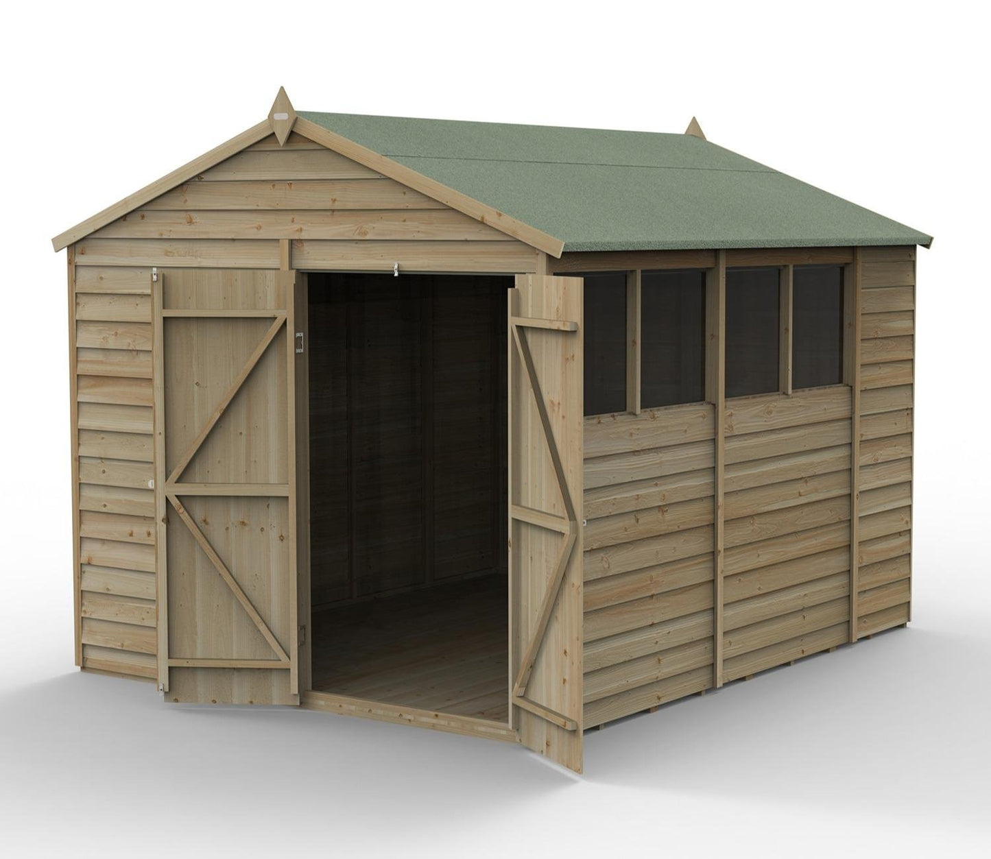 Forest 8 x 10 ft Overlap Shed - image 2