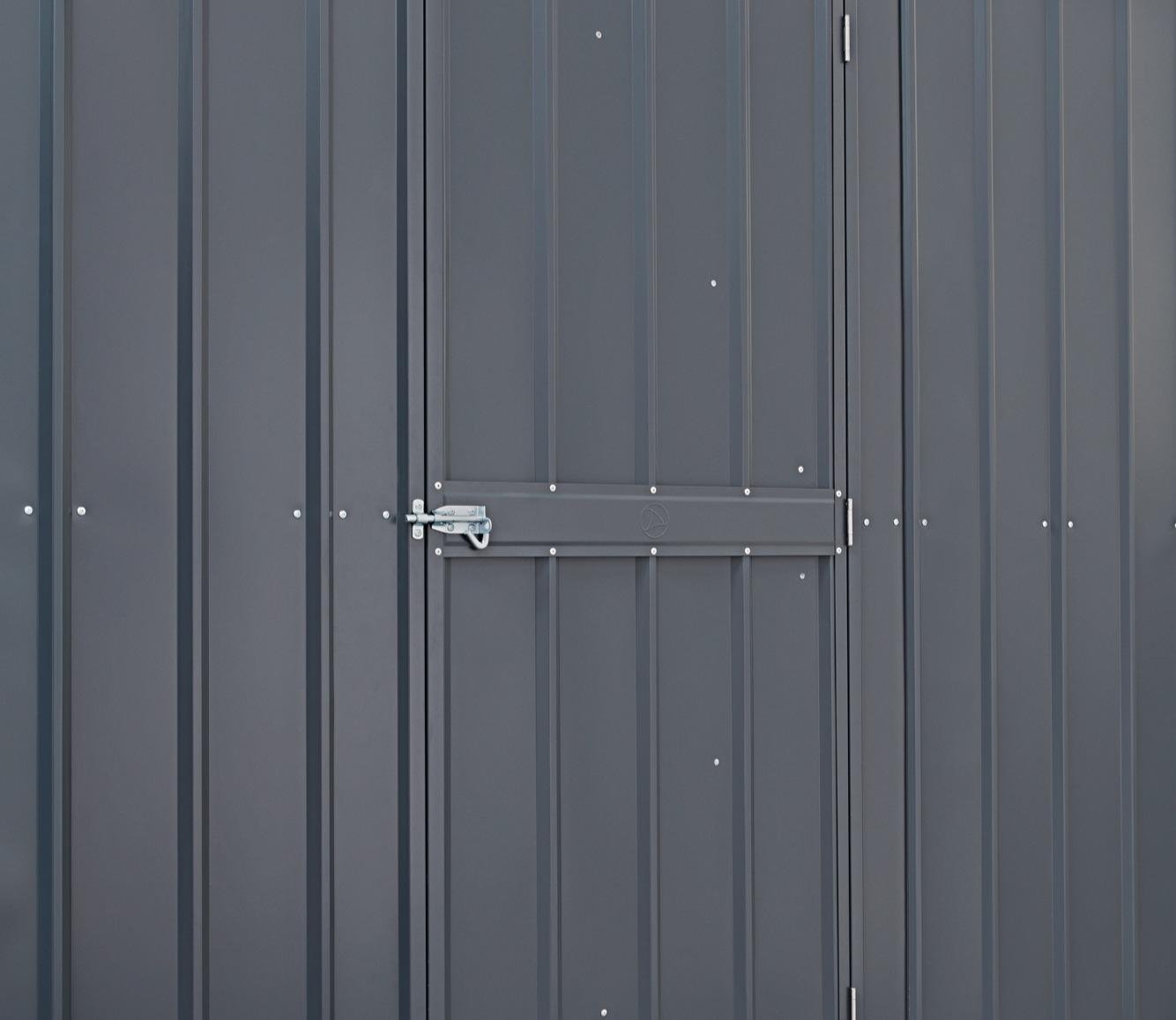 Globel 10 x 15 ft Dual Door Metal Workshop Garage - image 5