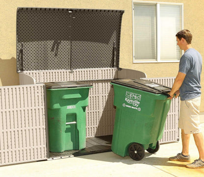 Lifetime 6 x 3.5 ft Low Garden Storage Box - image 2