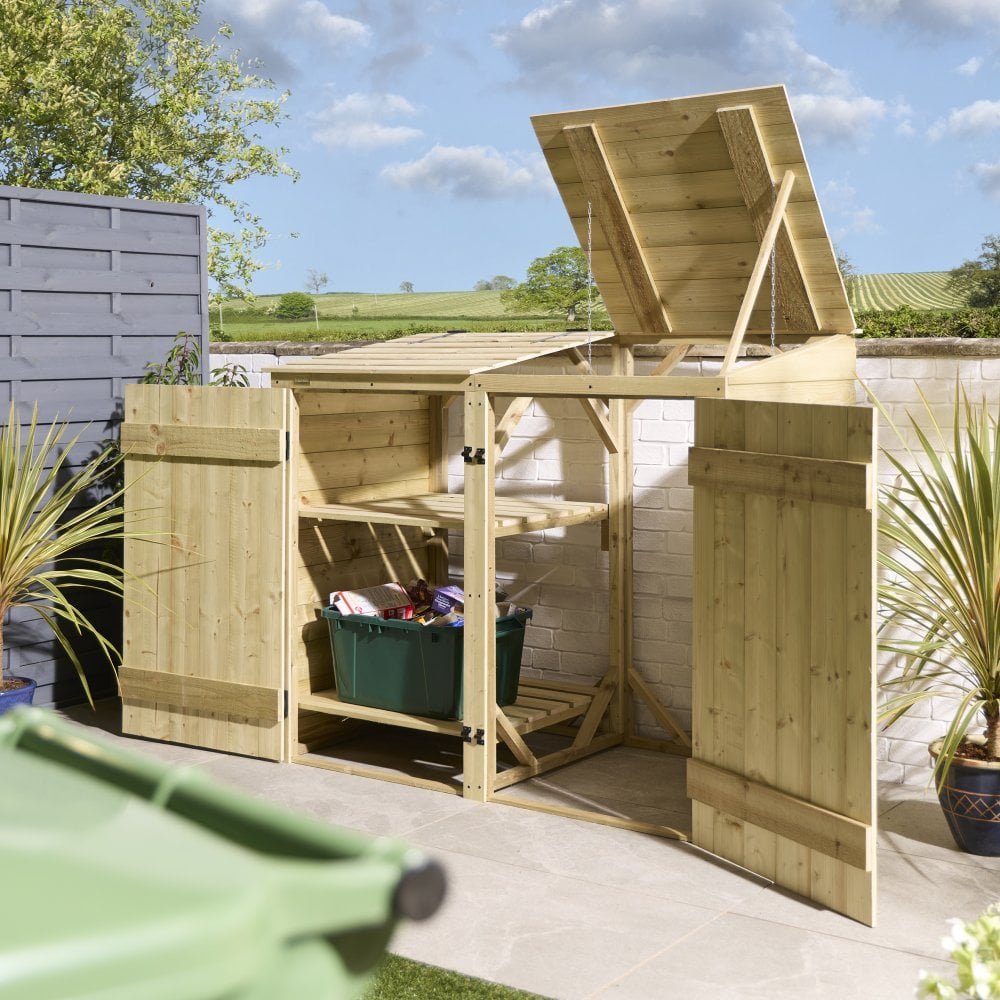 Premier Shiplap Single Bin Store With Box Store - image 4