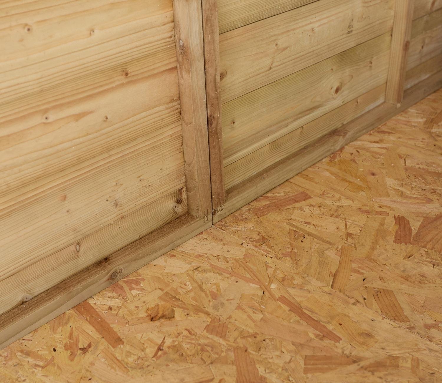 Rowlinson 6 x 8 ft Shiplap Apex Shed - image 6