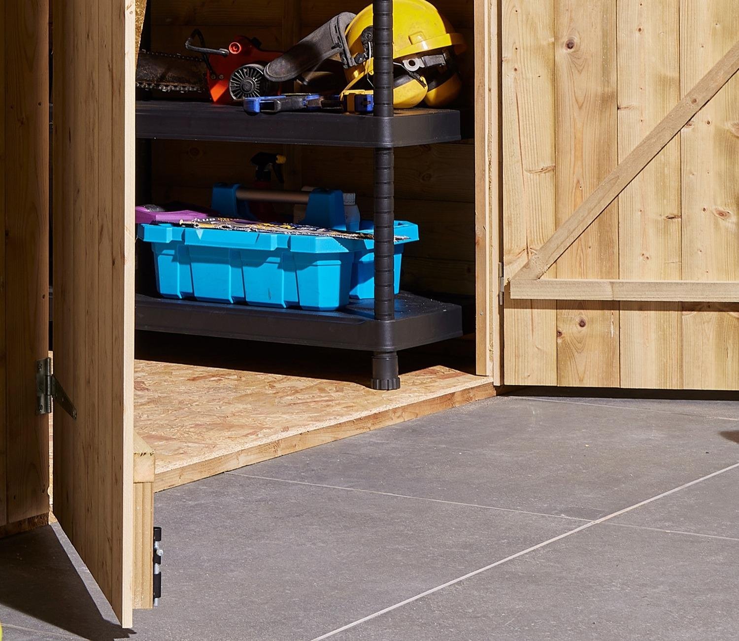 Rowlinson 6 x 8 ft Shiplap Apex Shed - image 9