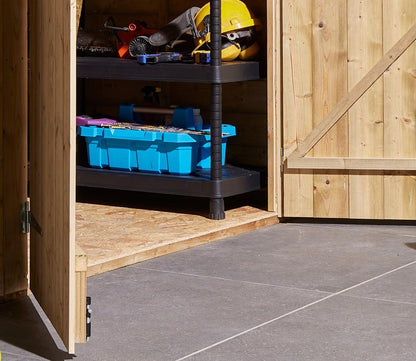 Rowlinson 6 x 8 ft Shiplap Apex Shed - image 9