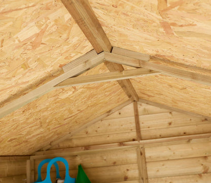 Rowlinson 6 x 8 ft Shiplap Apex Shed - image 8