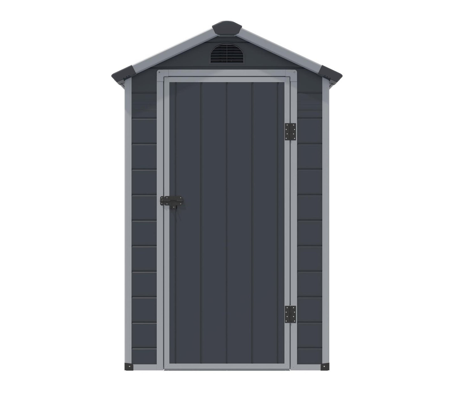 Rowlinson Airevale 4 x 6 ft Dark Grey Plastic Apex Shed - image 11