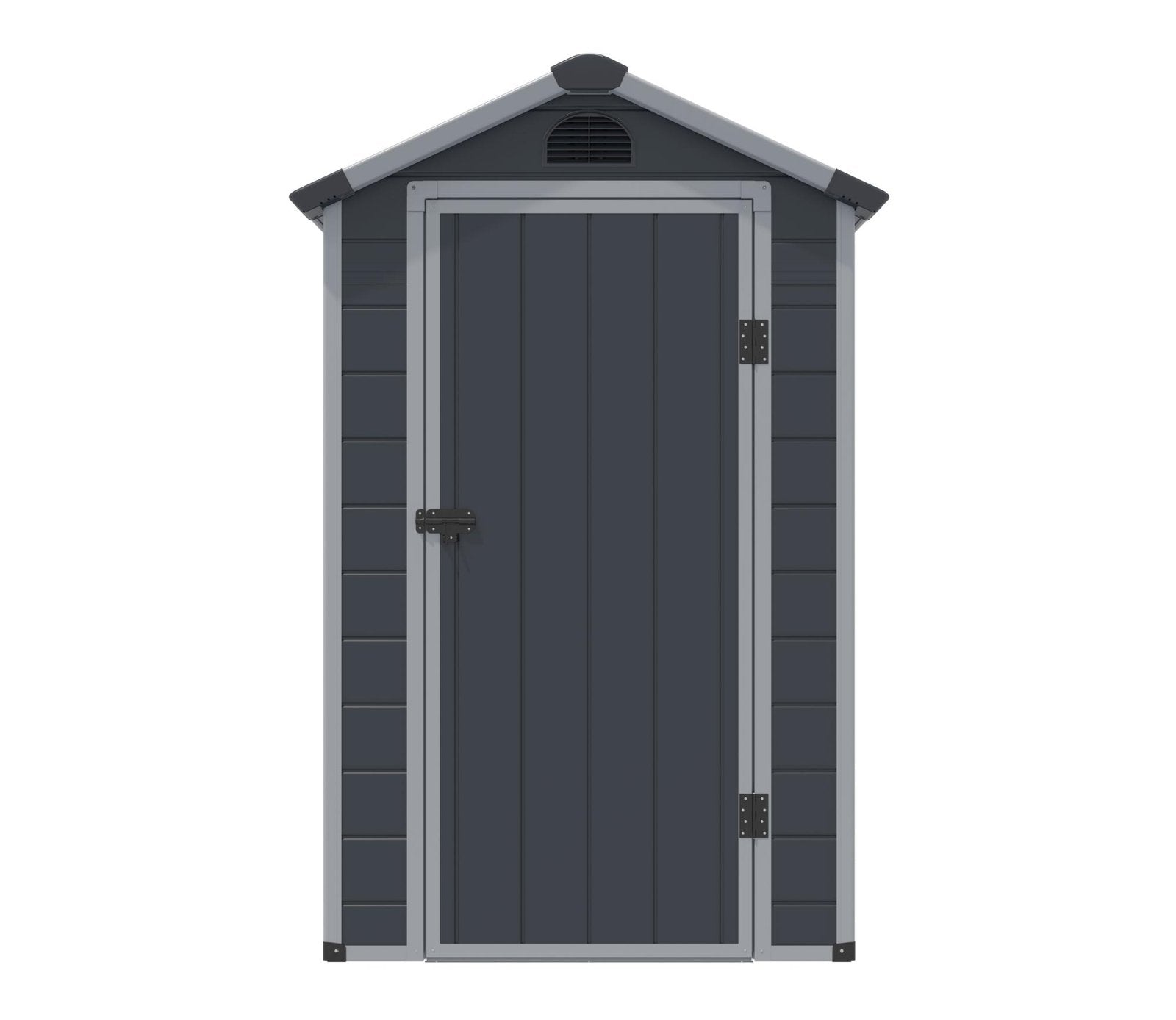 Rowlinson Airevale 4 x 6 ft Dark Grey Plastic Apex Shed - image 11