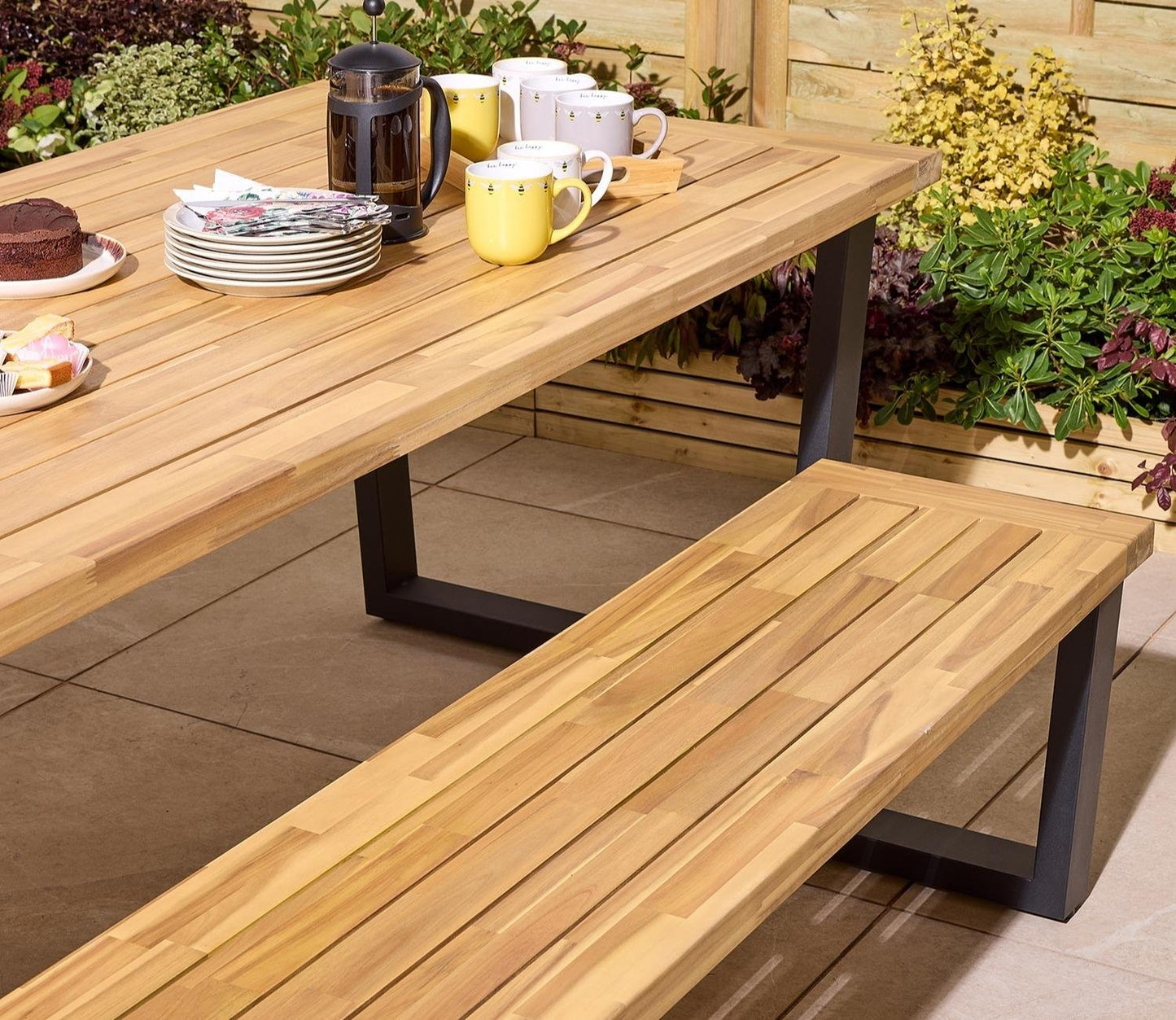 Rowlinson Stockholm 6 Seat Dining Set - image 4