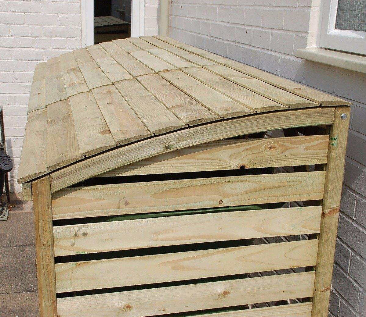 Rowlinson Classic Triple Wheelie Bin Store - image 6