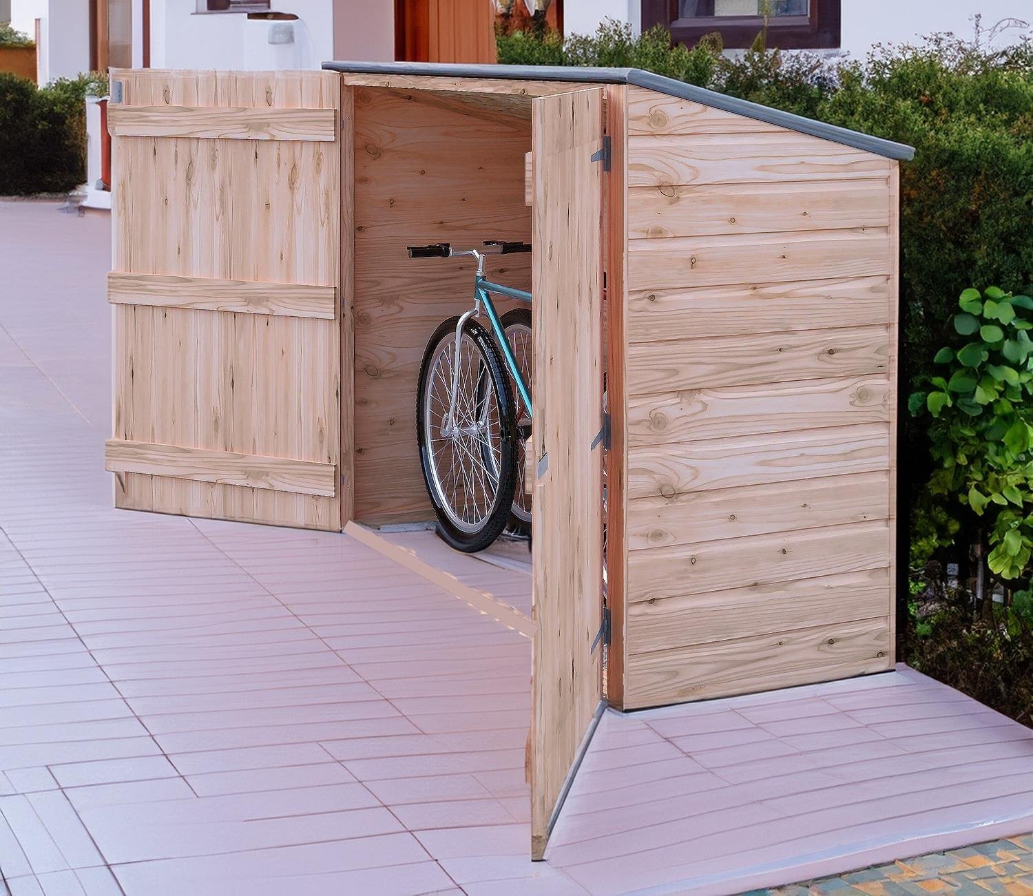 Shire Pent 6 x 2 ft Bike Store - image 4