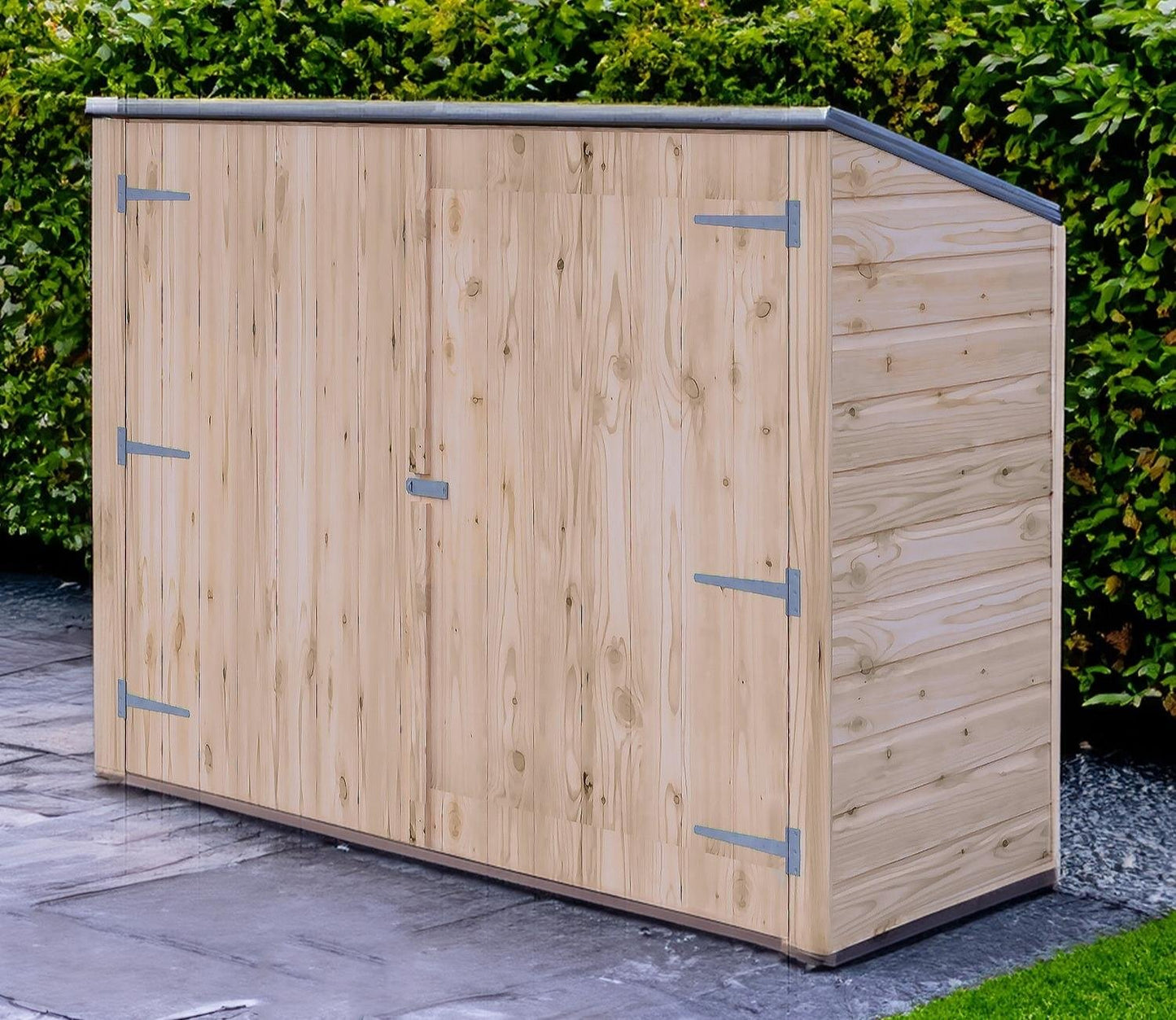 Shire Pent 6 x 2 ft Bike Store - image 5