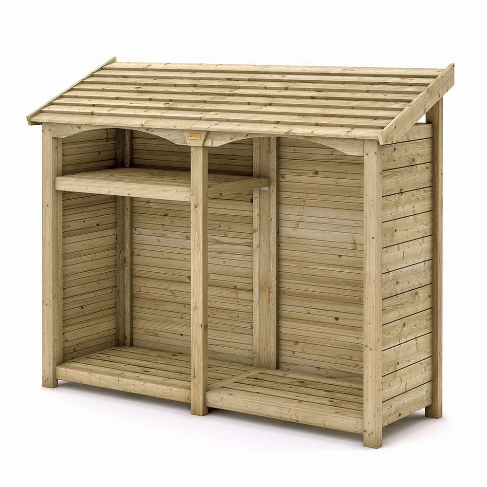 Signature Heritage T&G Tall Double Log Store - image 2