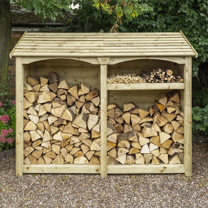 Signature Heritage T&G Tall Double Log Store - image 3