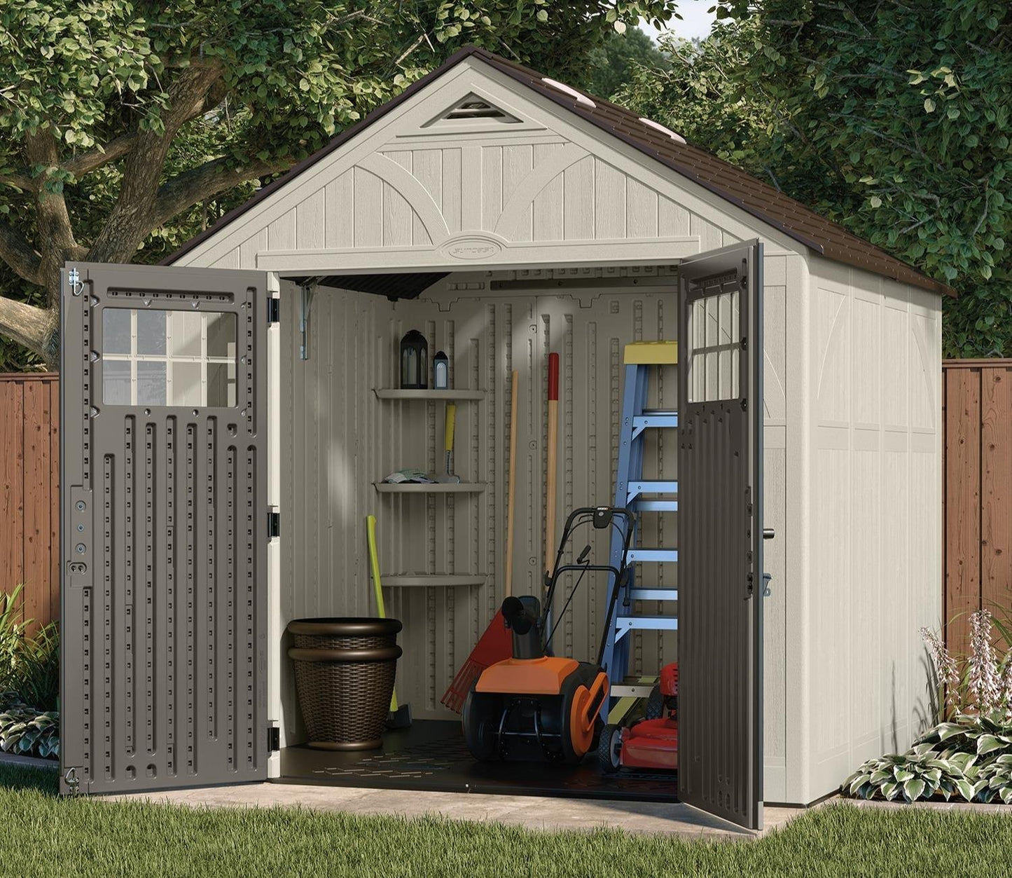 Suncast Tremont 8 x 7 ft Shed - image 2