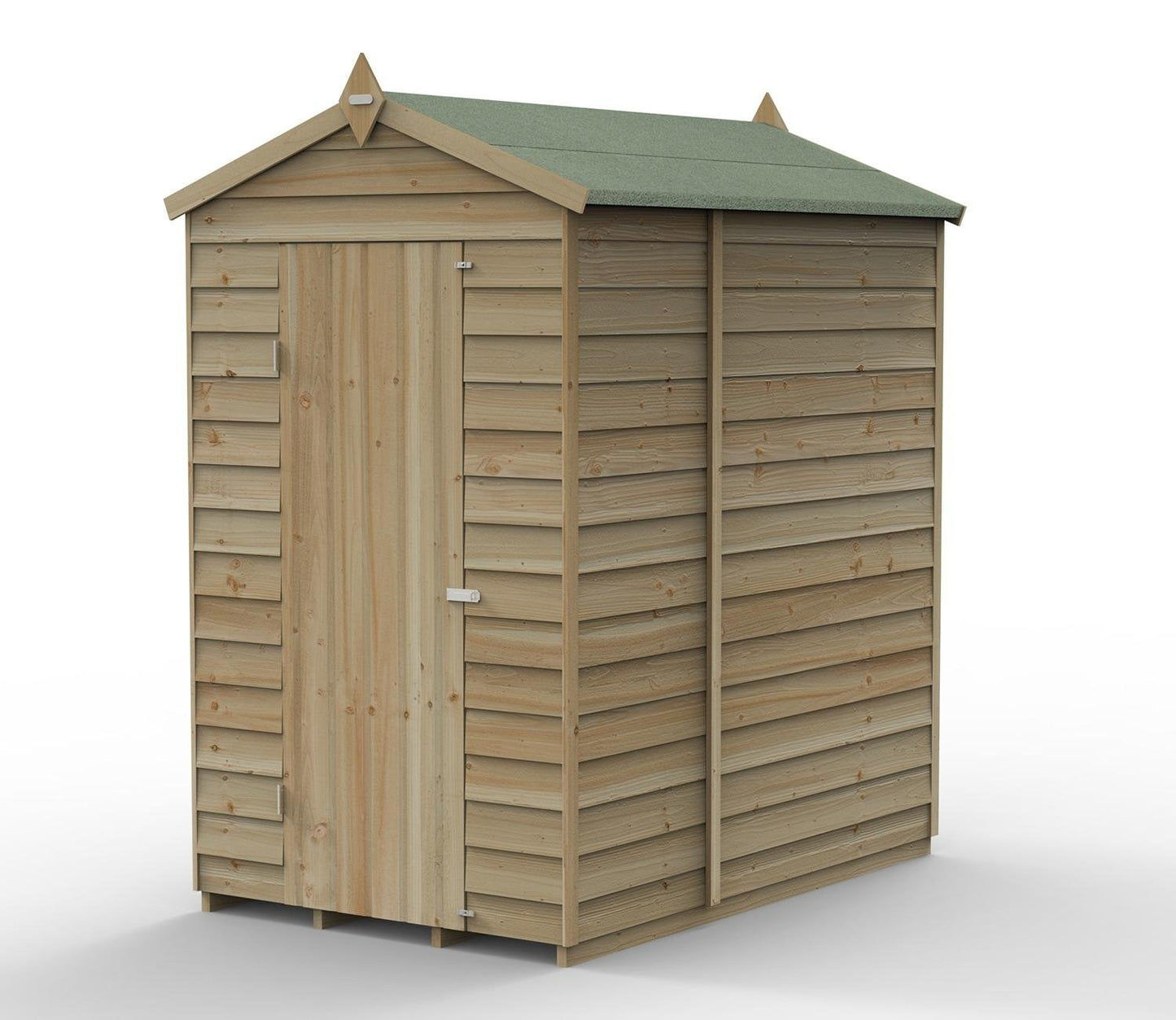 Forest 4 x 6 ft Overlap Security Shed - image 3
