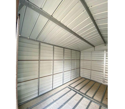 YardMaster 10 x 12 ft Woodview Shiplap Metal Shed - image 7
