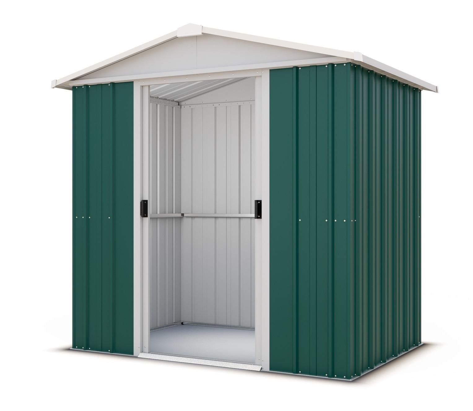 YardMaster 6 x 6 ft Emerald Deluxe Metal Shed - image 8