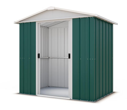 YardMaster 6 x 6 ft Emerald Deluxe Metal Shed - image 8