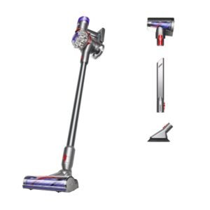 V8 Plus Cordless Vacuum, Cleans Hard Floors and Carpets, Detangles, Converts to Handheld, 115AW, 2 Power Modes, Up to 40 Minutes¹